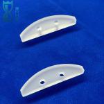 Frosted Opaque Quartz Punch Sheet Corrosion Resistant for sale