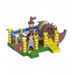 Pirate Ship Theme Park Commercial Inflatable Kids Bounce House for sale