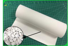 China Waterproof And Durable 100UM 120UM 140UM Stone Paper Roll For Notebook supplier