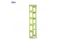 China Removable Metal Book Shelf Steel Book Stand Display For Library supplier