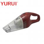 Plastic Car Vacuum Cleaner Red DC12v Portable Cigarette Lighter Washable Filter for sale