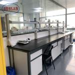 Acceptable OEM/ODM Chemistry Lab Furniture Lab Wall Benches with Integrated Structure for sale
