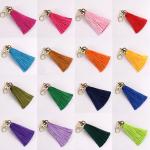 Zinc Alloy Lobster Clasp Metal Accessories Tassel Pendants For Keychain Dangle for sale
