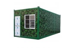China Modular Design Container Barracks Quick Assembly For Military Camp Environmental Friendliness supplier
