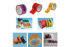 China Custom Logo Printed BOPP Packaging Tape Waterproof  For Cartons Sealing supplier