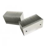 Aluminum Die Casting Parts CNC Machining Custom Flat Fins / Spatula Radiator for sale