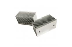 China Machining Electronic / Chip Radiator Aluminum Parts Turning Milling Processing supplier