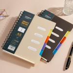 High Durability Standard Paper Durable Cover Spiral Hardcover Notebook for sale