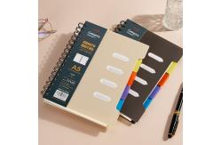 China High Durability Standard Paper Durable Cover Spiral Hardcover Notebook supplier