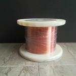 0.3*0.1mm  Nature Color Rectangular Copper Wire Enamelled Magnet Wire Smooth UL Approved for sale