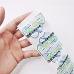 Factory Customizaton Sticker Event Party Mall Rectangle Custom Shape Color/Logo/Pattern Vinyl Paper Stickers