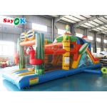 Commercial Inflatable Slide Ocean Theme Inflatable Dry Slide Children Kids Rock Climbing Slide