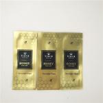 Honey Syrup Three Side Seal Bags CMYK 10C Gravnre Printing durable resealable for sale