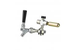 China Matte Black CO2 Mini Keg Dispenser With Regulator And Tap Spear supplier