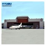 Shipbuilding Aircraft Hangar Door Flexible Rolling PVC Fabric 42m Width for sale