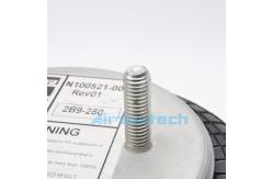 China Double Convoluted Rubber Air Spring Goodyear 2B9-250 Original Helper Air Bag supplier