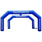 customize size logo with CE approved blower high quality oxford inflatable arch for sale