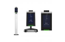 China Digital Infrared Walk Through Temperature Scanner Single Line Of Lcd Display supplier