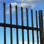Residential Ornamental Tubular Picket Fence Wire Mesh Fencing for sale