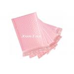Lightweight Pink Metallic Bubble Mailers Shipping Packaging Bubble Wrap Mailing Envelopes for sale