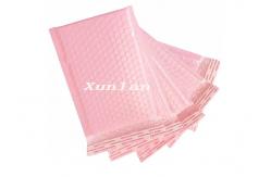 China Lightweight Pink Metallic Bubble Mailers Shipping Packaging Bubble Wrap Mailing Envelopes supplier