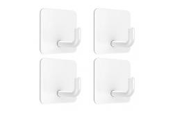 China No Drilling Wall Mounted Stainless Steel Sticky Hangers Wall Hooks Adhesive Hooks supplier