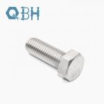304 M2-M20 Steel Hex Bolt Plain Surface Treatment