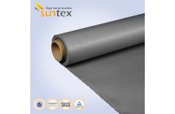 China Good mechanical properties Silicone Coating Fabric For High Temperature Removable Pads supplier