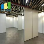 Banquet Hall Office Wooden Movable Acoustic Operable Mobile Partition Walls for sale