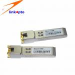 By RJ45 SFP 1.25G Copper Ethernet Transceiver  , Pluggable Cisco Copper Gbic Module for sale