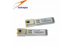China By RJ45 SFP 1.25G Copper Ethernet Transceiver  , Pluggable Cisco Copper Gbic Module supplier