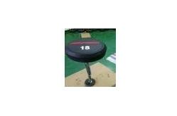 China Adjustable Weight 20 Lb Straight Rubber Fixed Barbell Strength Training OEM supplier