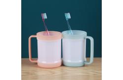 China Household Plastic PP Toothbrush Cup Simple Gargle Cup supplier
