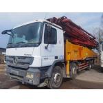2013 Sany 56m 120-180m3/H Used Concrete Pump Truck With Hydraulic Pump For Fast Construction for sale