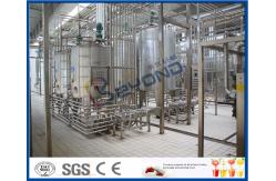 China 2000LPH 10000LPH SUS304 SUS316L UHT Milk Processing Plant With Filling Machine supplier