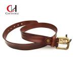 Width 28mm Genuine Leather Belt For Ladies Casual Style Multiscene for sale