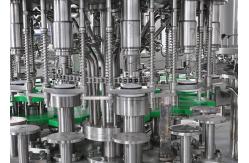 China SUS304 Robotized  Automatic Wine Filling Machine With rotary washing function supplier