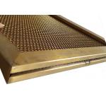 Spraying Color Flexible Mesh Type Privacy Ceiling Panel With Replaceable Frame for sale