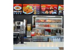 China 700nits FHD Indoor Digital Menu Board For Fast Food Advertising supplier