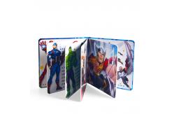 China Custom Cardboard DIY Puzzle Book Hot Stamping For Kids supplier