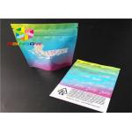 Glossy / Matte Effect Plastic Pouches Packaging Three Side Seal For Herbal Incense