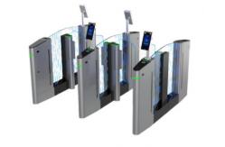 China High Durabilty Servo Motor Waist Height Turnstile Biometric Access Control supplier