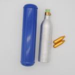 580g Nitrous Oxide Gas Cylinder 0.95ml Cracker Plastic Nozzle Cream Charger for sale