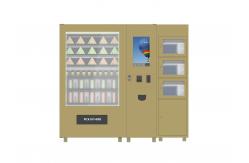 China Large Capacity Snack Vending Machine And Coffee / Combo Vending Machine supplier