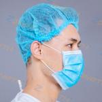 Medical Dustproof Waterproof 10GSM Disposable Non Woven Cap for sale