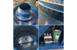 China Plastic RDF Cube Briquette Press Machine Cloth RDF Briquette Machine supplier