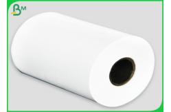 China 690mm * 6000m Jumbo Roll 55gsm Thermal Paper For Movie Ticket Printing supplier