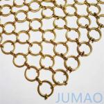 Architectural Stainless Steel Chainmail Ring Mesh Curtains Door Room Dividers for sale