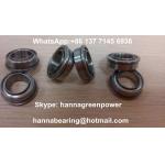 Flange Type Deep Groove High Precision ball bearing With Rubber Seals F63800-2RS for sale