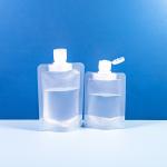 30 50 100ml Spout Bag Shower Gel Shampoo Flip Spout Bag Cosmetic Lotion Travel Packaging Bag for sale